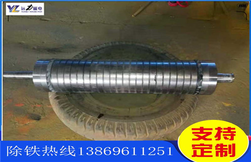 輥磨磁選機(jī)，高壓輥磨磁選機(jī)生產(chǎn)廠家價(jià)格實(shí)惠_單傳動(dòng)輥壓磁選機(jī)打開新的破碎天地磁場一般為多少_磁塊如何排列